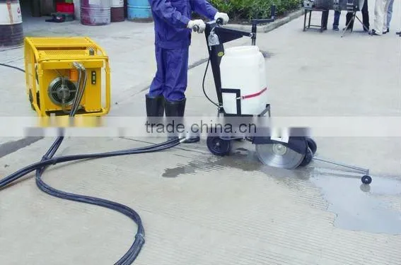 pavement concrete saw