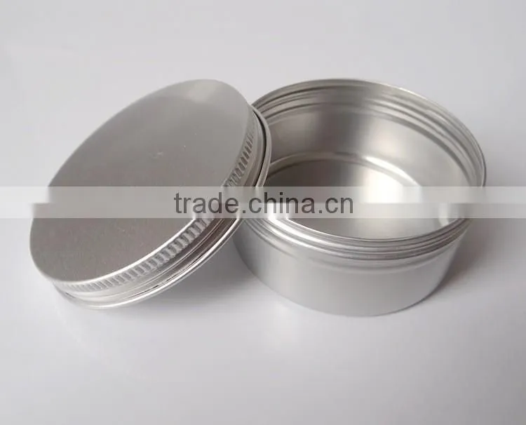 cosmetic aluminium jar for hair wax