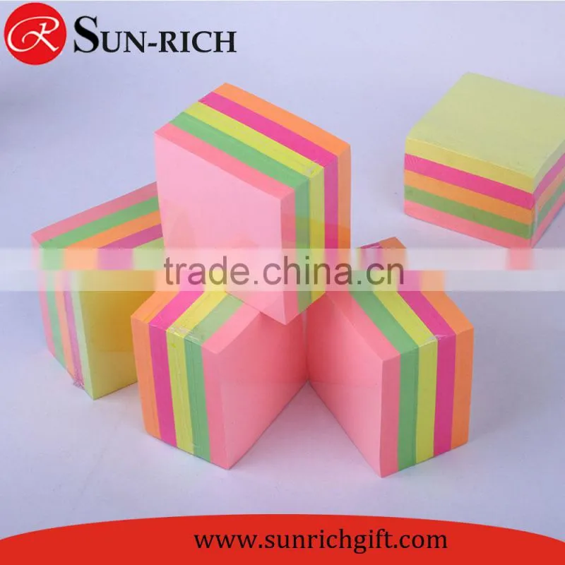 Custom colorful narrow shaped sticky notes wholesale