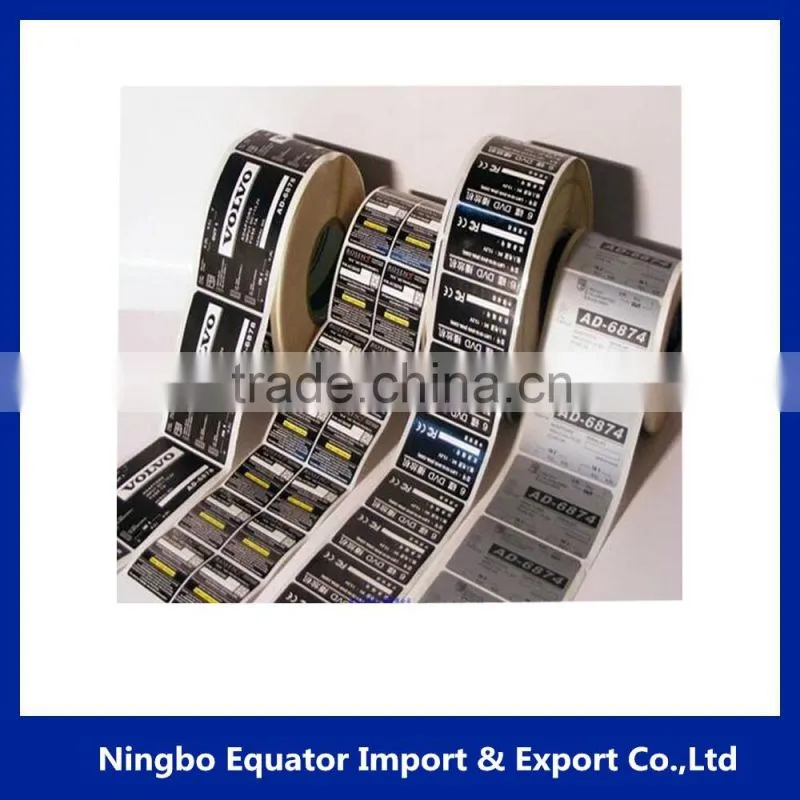 custom print waterproof roll bottle label sticker perfume label sticker self adhesive labels stickers