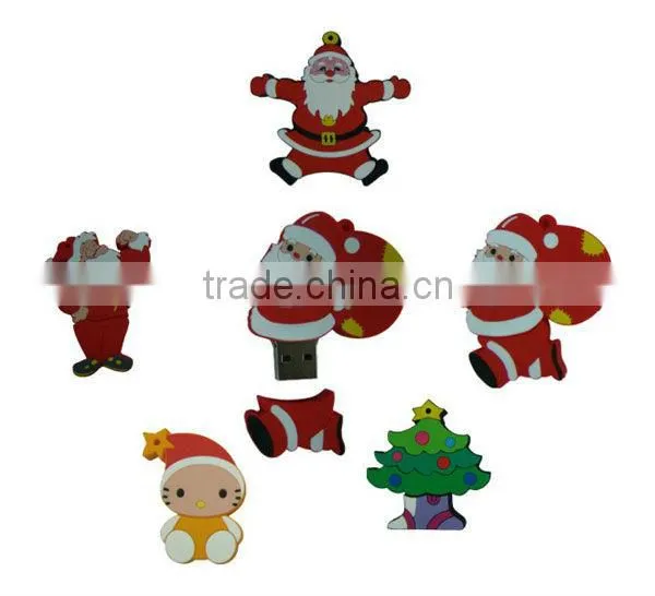 Custom christmas tree usb flash drive
