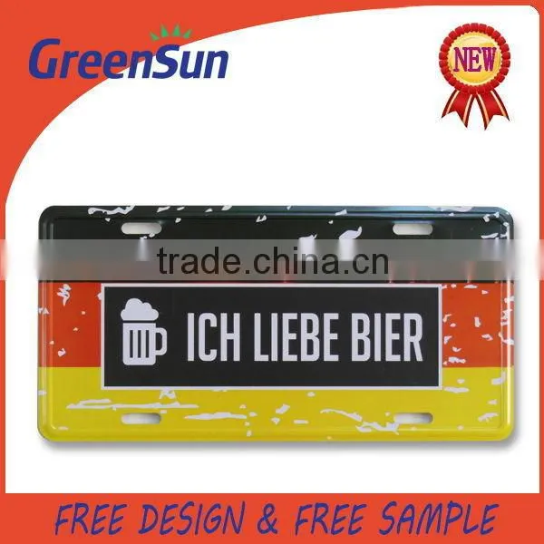 New Promotional Gift unique license plate light motorcycle