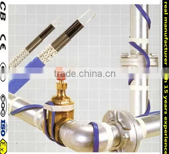 Best quality parallel cable self regulate heat cable for frostbite protection