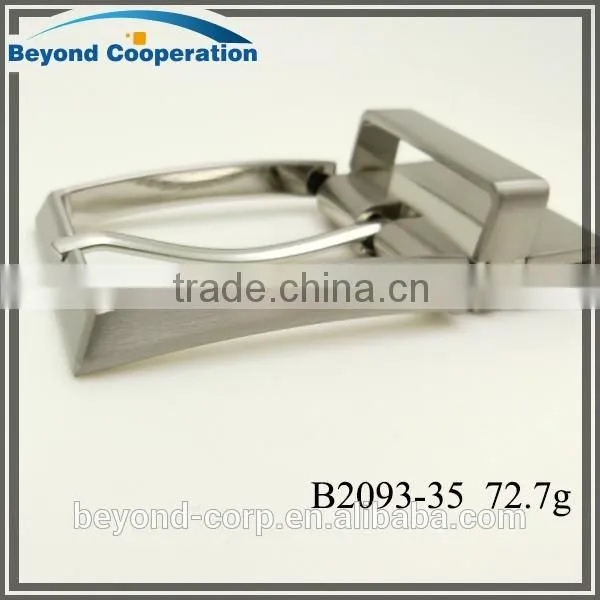 Fashion men's rotatory pin buckle vortical belt buckle rotary clamp pin buckle