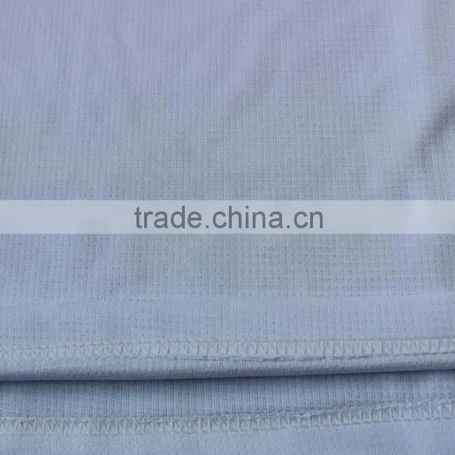 sports wear fabric 100% polyester white fast dry polo shirt polo t shirt china factory