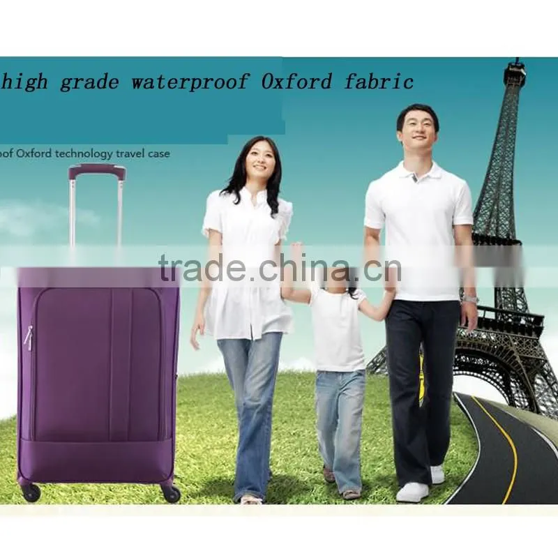 leisure nylon design trolley luggage quality for interational market