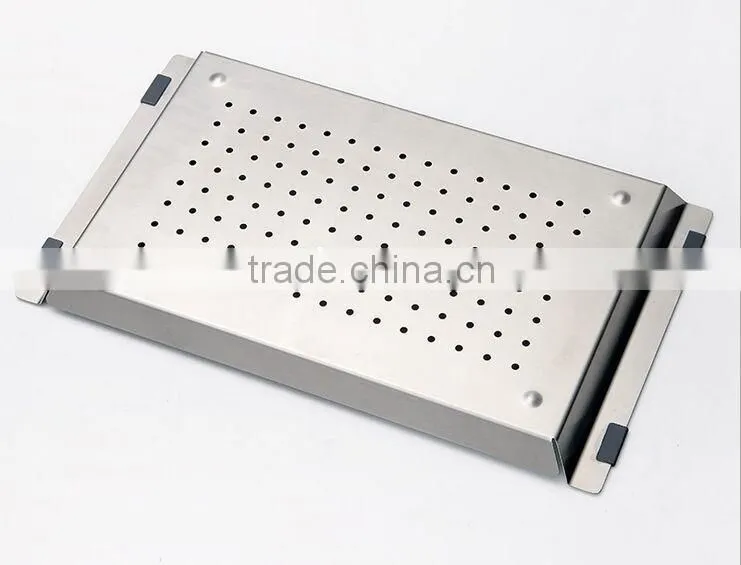 HOUSESTAR HOT SELLING handmade kitchen sink stainless steel rice colander