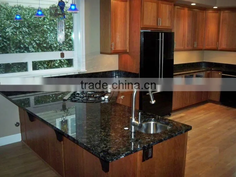Tan brown Kitchen Granite Countertops