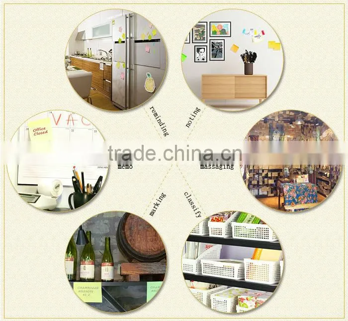 Custom adhesive block memo pad, Fresh Shaped sticky memo note