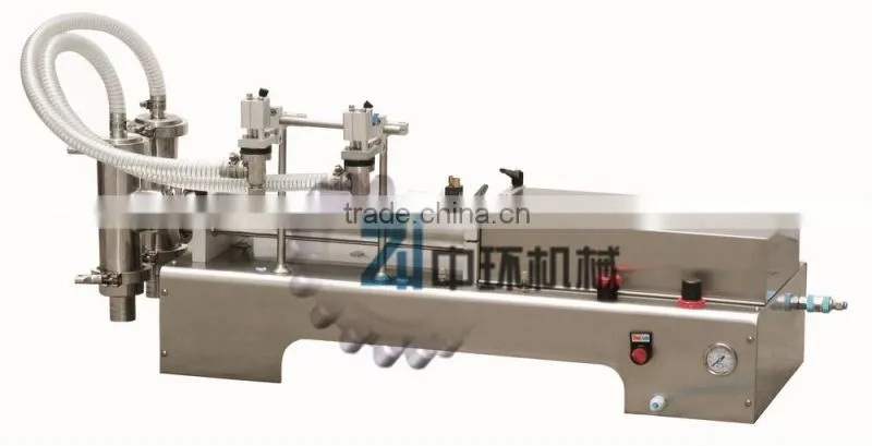 ZHSY Semi-auto Double Heads Liquid Filling Machine