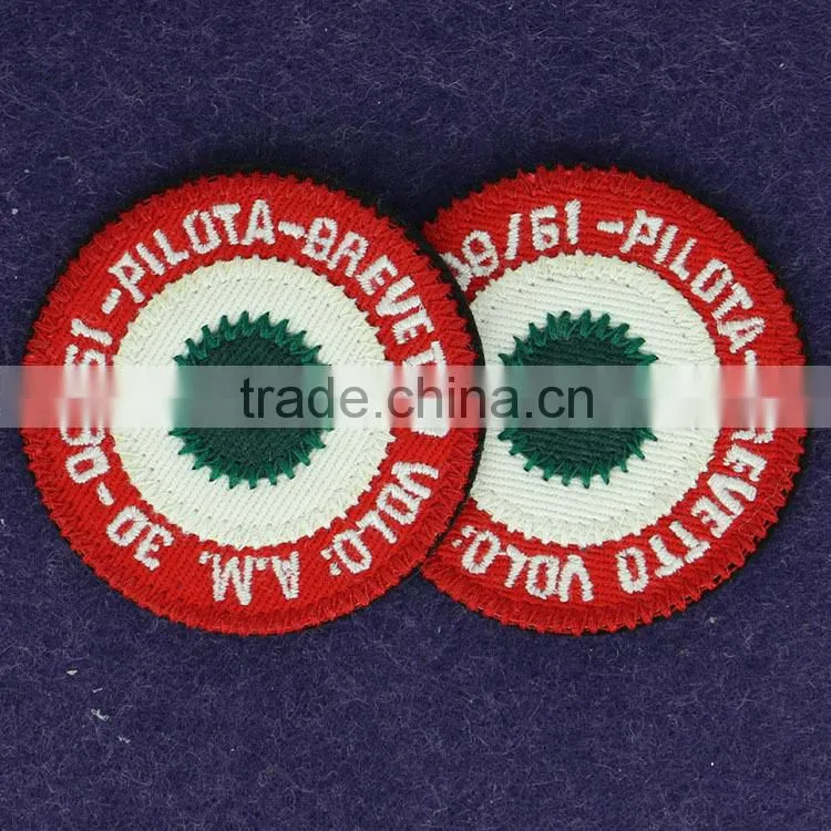 2016 China wholesale Embroidery Badge And Woven Patch For Clothing And Garment