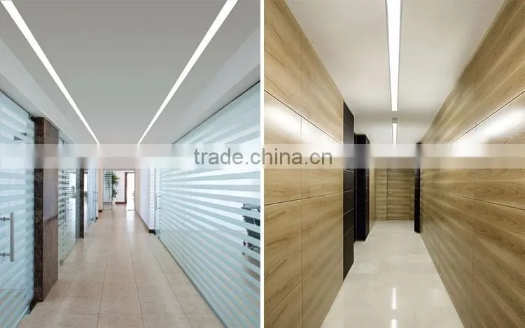 1200mm AC100-240V 120LM/W 36W led recessed linear light