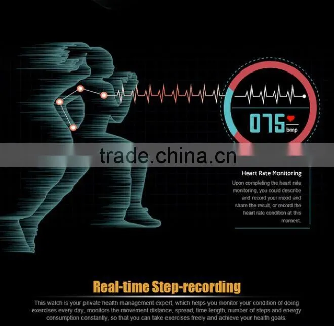 Bluetooth Smartwatches DM360 Smart watch for IOS and Andriod Mobile Phone with Heart rate monitor bluetooth Wristwatch
