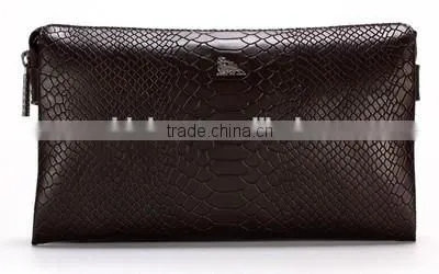 hot genuine leather hand wallet for business man