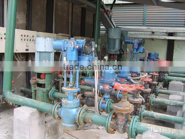 high temperature flow control valve for building heat exchanger application