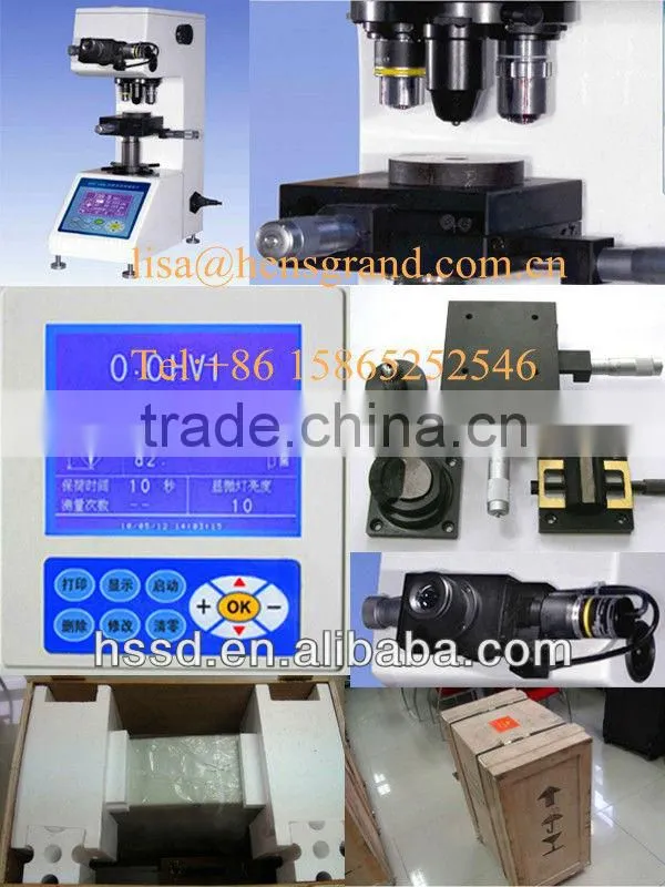 HV-1000 LCD Display Micro Vikers Hardness Tester Price