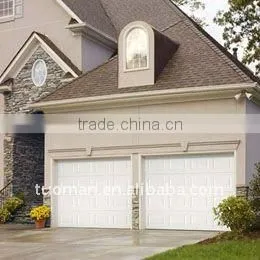 Sectional garage doors