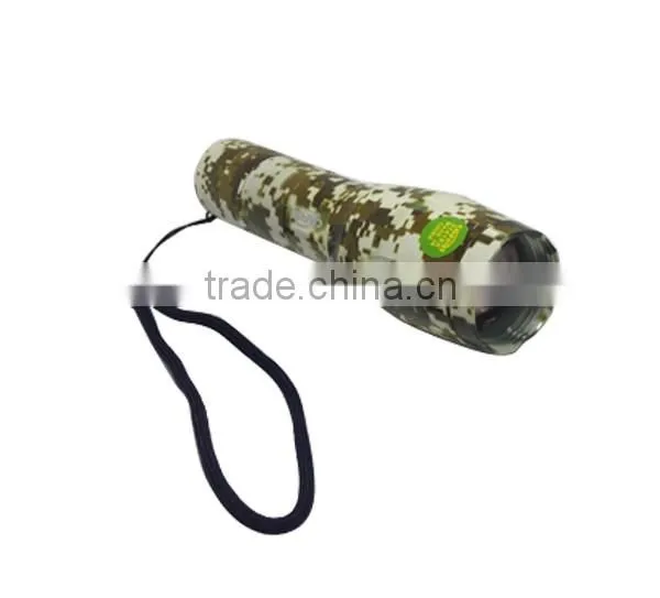 battery powered mini colorful aluminum led portable flashlight