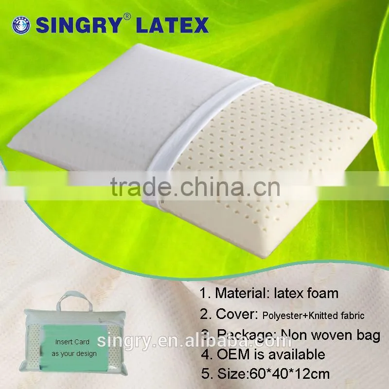 100 Percent Latex Lady Pillow With Air Holes