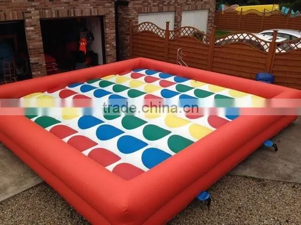 4mx4m inflatable twister game