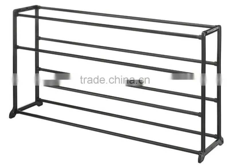 Icegreen 6-pair Metal Stackable Shoe Rack