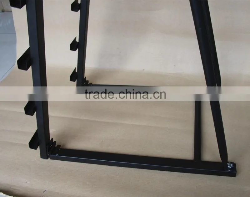wholesale metal floor low price ceramic tiles exhibition display rack HSX-S0265