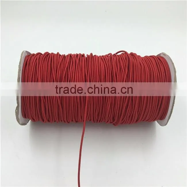 Best Quality 1.5MM Red Elastic Rope/Cord With Lowest Price