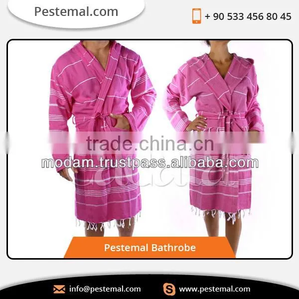 100% Cotton Pestemal Bathrobe Available at Bulk Rate
