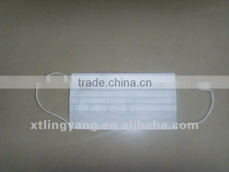 Non-woven disposable sterile surgical face masks
