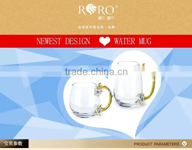 RORO 2014 New Design pewter craft tea cup couple water mug