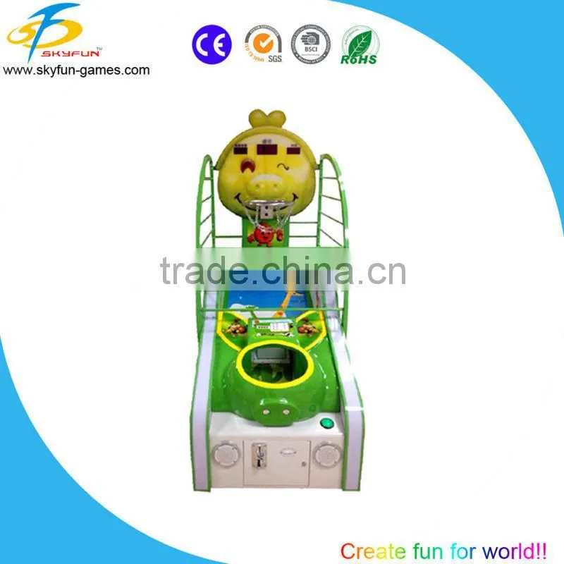 New kids basketball arcade game machine/coin operated machine for sale