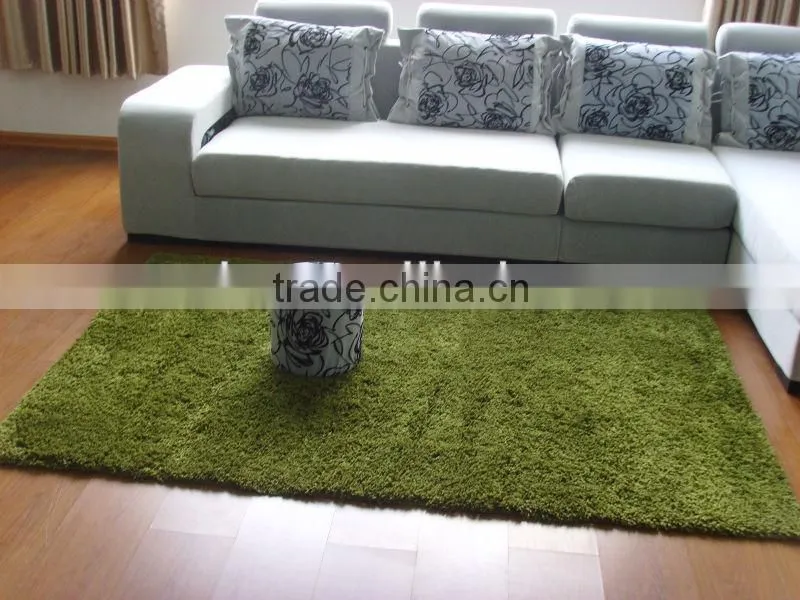 microfiber tufting chenille shaggy carpet
