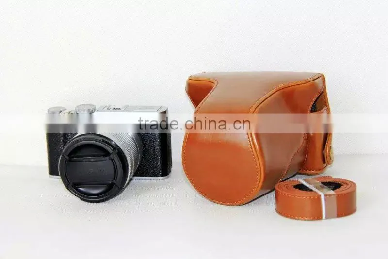 Custom Best Selling Leather Digital Camera Case Bag