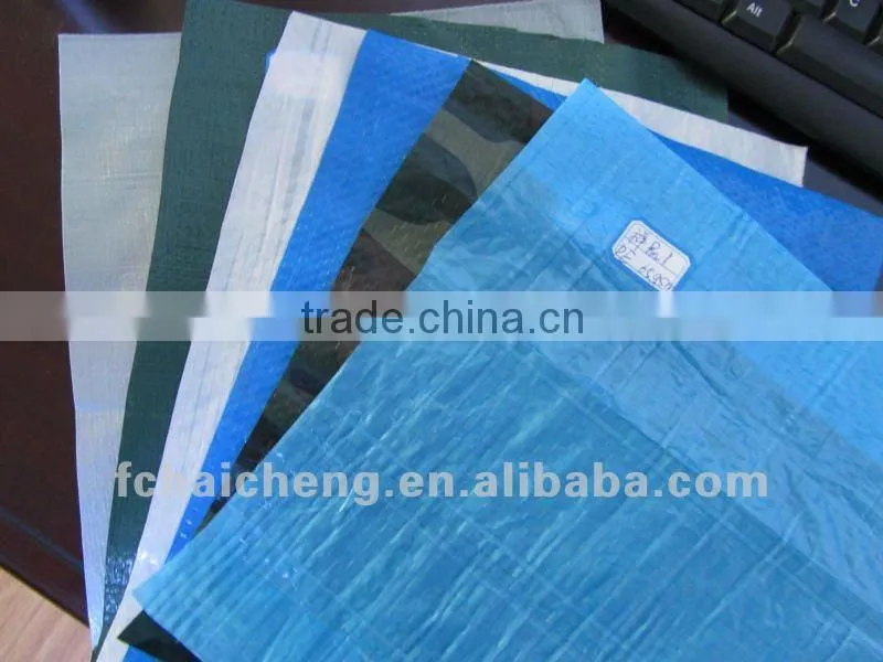 light duty 50-110g lower price pe coated sheet/tarpaulin