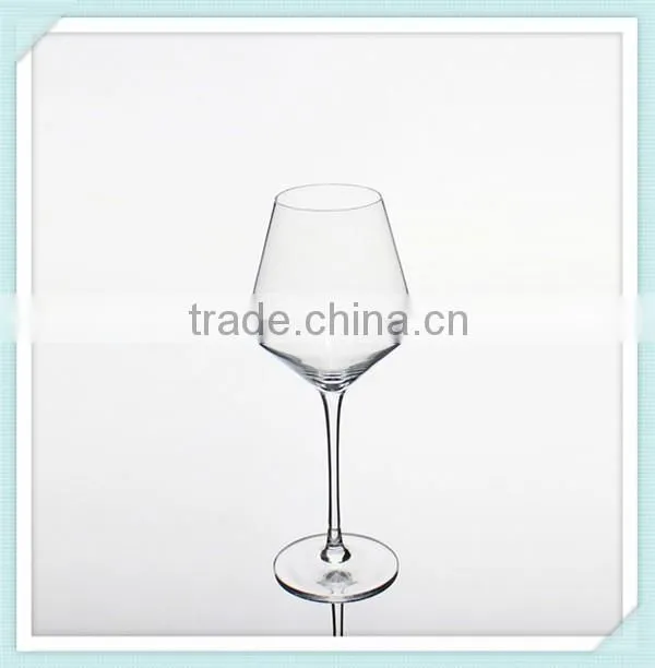Cheap hand made glass wine cup red wine glass cup with good quality