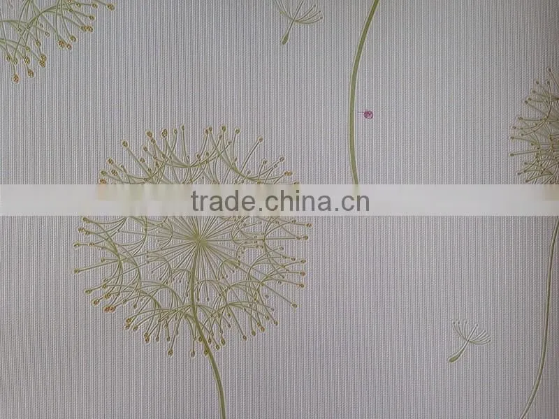 times small dandelion flowers vinyl wallpaper