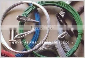 China Factory high quality 18 gauge pvc coated insulated iron wire specifications