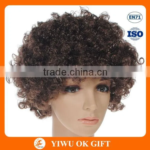 70s Disco Retro Deluxe Adult Short Curly Afro Wigs