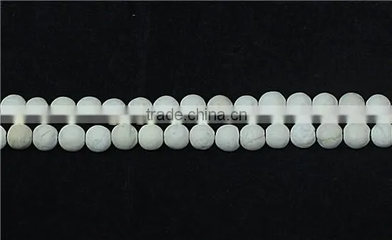 White Wooden Jasper Matte Plain Rounds
