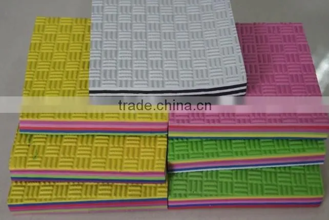 EVA sheet for insole/outsole of sandals and slippers