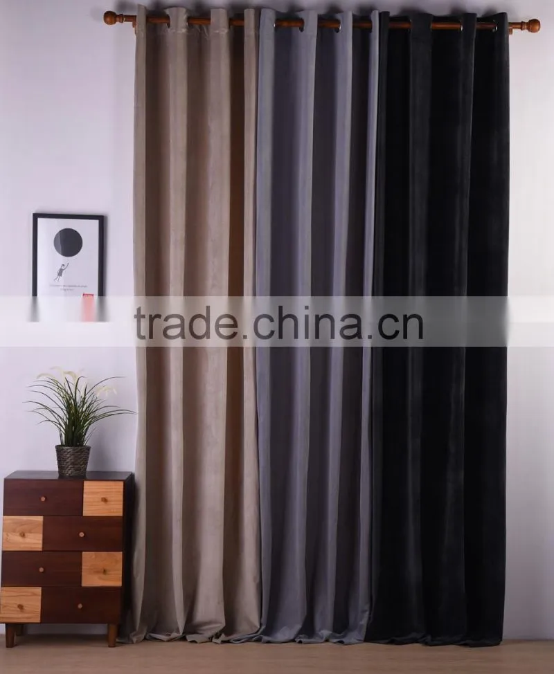 wholesale 210-270gsm blackout curtains , blackout curtain fabric