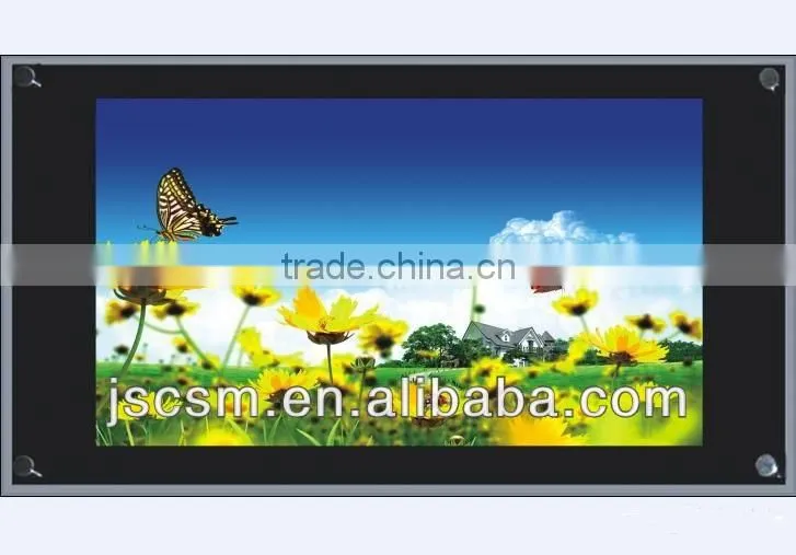 High quality 17/ 19 / 22 / 26inch trolley LCD advertising player digital lcd display electronic lcd player for supermarkets