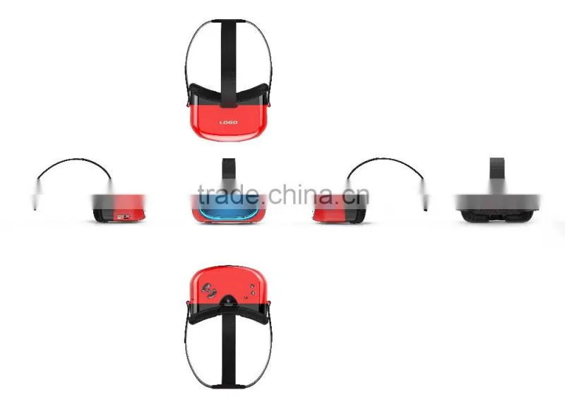 3D VR new product vr glasses plastic with immersive technology for vr cinema