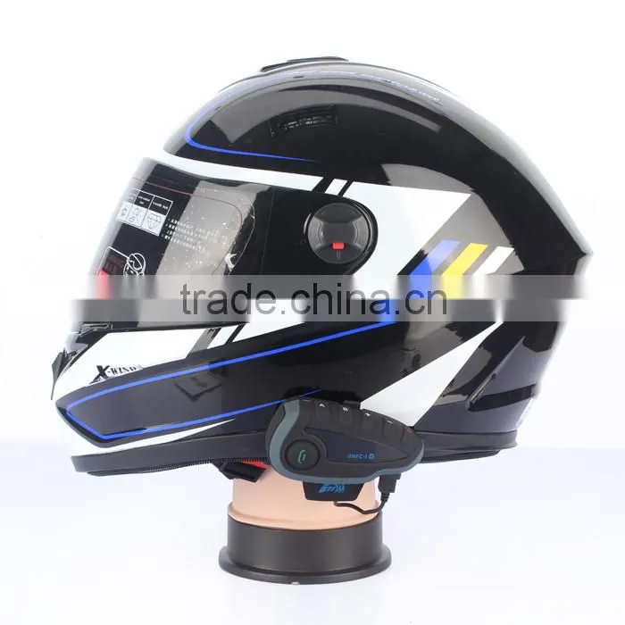 V8 BT Interphone with Remote Controller FM NFC 5 Riders Bluetooth Motorcycle Intercom 1200M Intercomunicador V8 motos