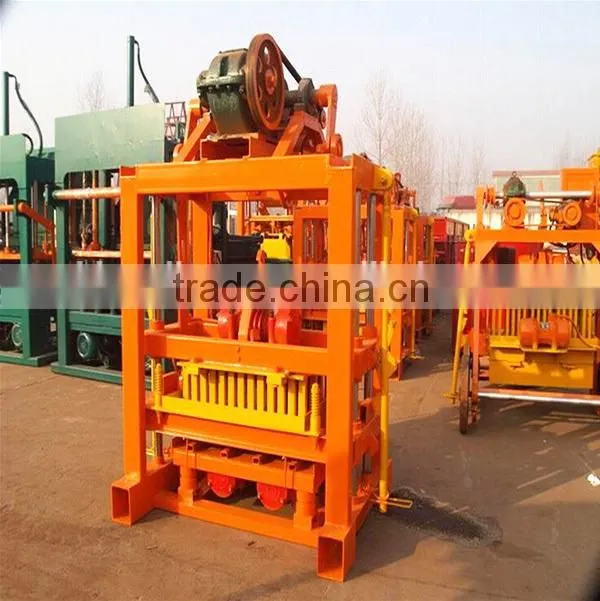China 20 Years Old Factory Machine for Making Brick Ecological QTJ4-40