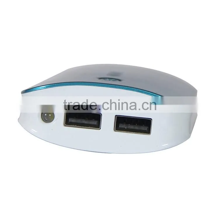 Rechargeable mobile charger ,6000mah li-polymer battery power bank for sale