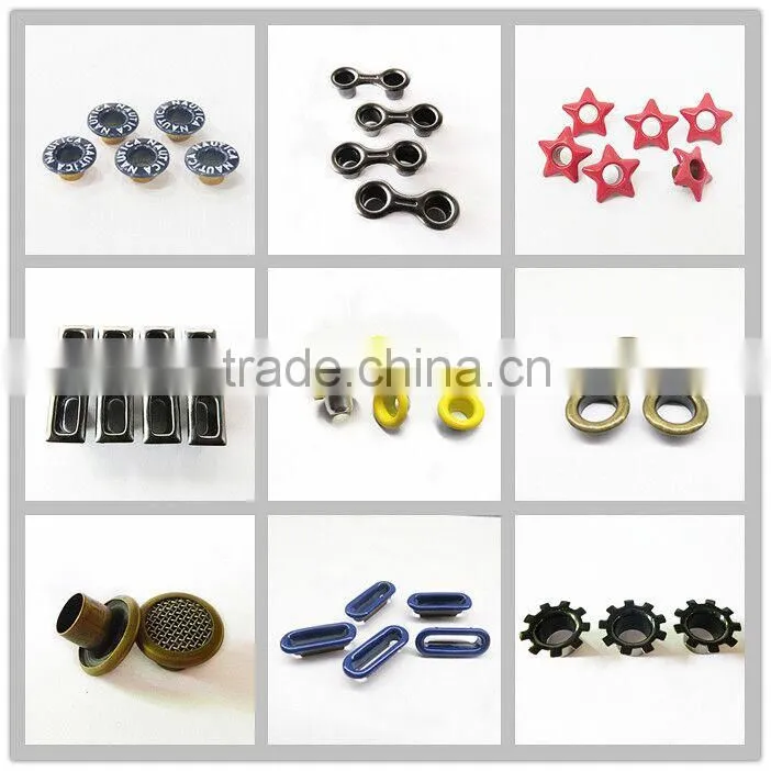 fashion Decorative Metal Custom Mesh Eyelet for caps shoes
