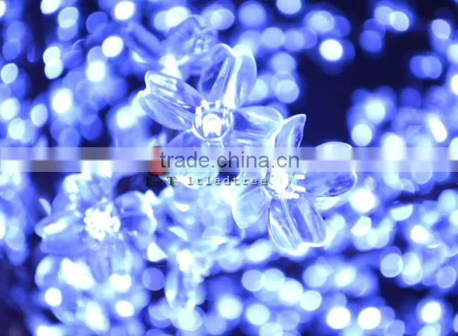 Christmas street light decoration led artificial cherry blossom tree lights