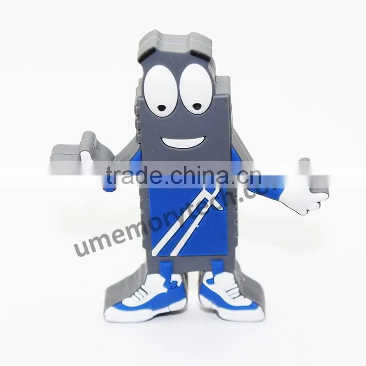 Cartoon Funny usb stick usb2.0 flash memory drive 1gb 2gb 4gb