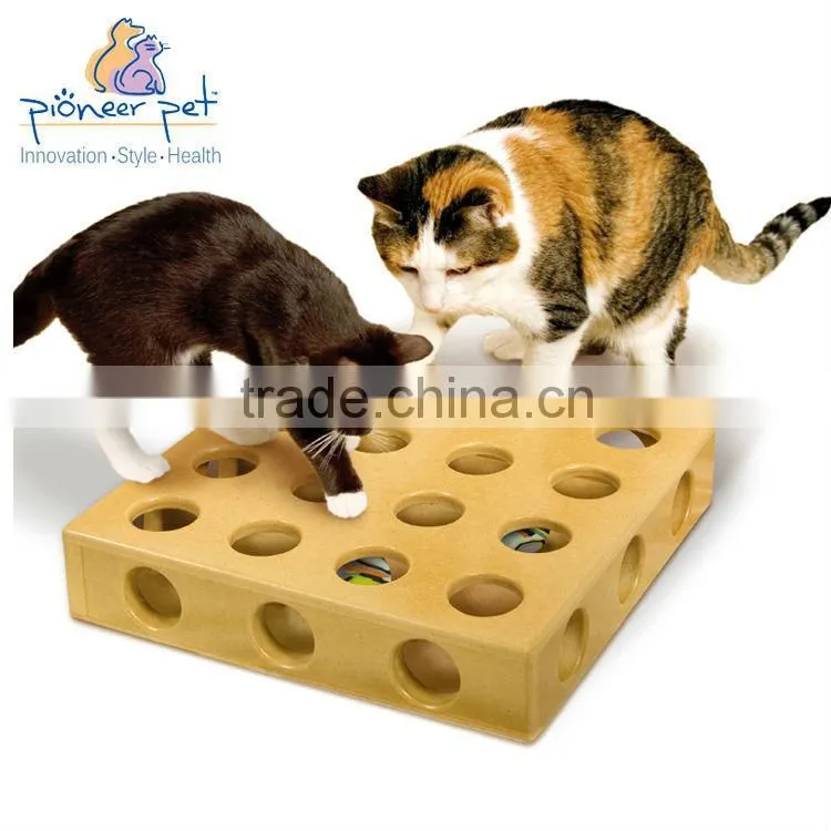 cat toy box , pet toy wooden products